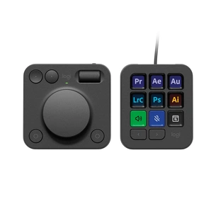 Консоль Logitech MX Creative Console Graphite (920-012931) зображення 1