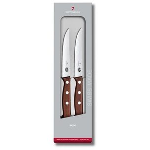 Набір ножів Victorinox Wood Steak Set 2шт Serrate (5.1230.12G) зображення 1