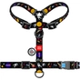 Шлея для собак WAUDOG Nylon з QR паспортом анатомічна H-подібна "NASA" S (5609) - зменшене зображення 2