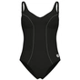 Купальник Arena Clip Back Swimsuit Solid B 010651-510 чорний, білий 42 (3468337746355) - уменьшенное изображение 7