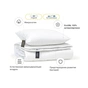 Ковдра MirSon Набір EcoSilk всесезонний №1660 Eco Light White + 2 подушки (2200002655149) - зменшене зображення 2