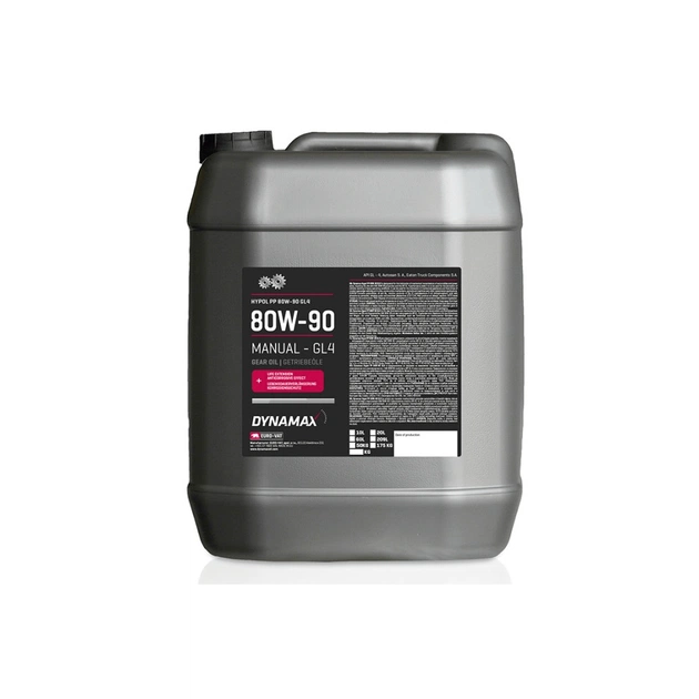 Трансмісійна олива DYNAMAX HYPOL PP 80W90 GL-4 20л (501724) - изображение 1