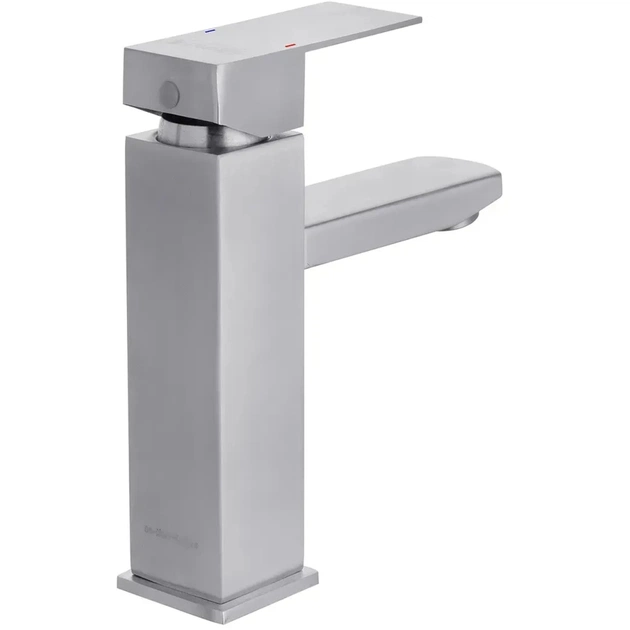 Душовий гарнітур Kroner Edelstahl Kubus-ESG010 + змішувач Edelstahl Kubus-ESG060 + штанга для душу Edelstahl Kubus-ESG23 (CVS30151) - picture 2