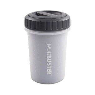 Лапомийка Dexas MudBuster середня з кришкою 15 см світло-сіра (0084297308742) зображення 1