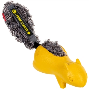 Іграшка для собак GiGwi Push to mute Білка з вимикною пискавкою 30 см (75010) зображення 1