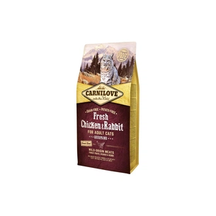 Сухий корм для кішок Carnilove Fresh Chicken and Rabbit for Adult cats 6 кг (8595602527410) зображення 1
