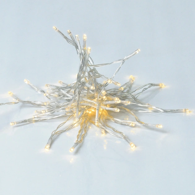 Гірлянда YES! Fun Нитка 70 LED Тепло-біла 4.9 м Статична На батарейках (975059) - зображення 1