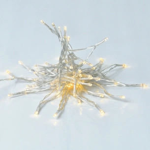 Гірлянда YES! Fun Нитка 70 LED Тепло-біла 4.9 м Статична На батарейках (975059) зображення 1