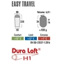 Спальний мішок High Peak Easy Travel +12°C Blue/Dark Blue Left (20090) (929544) - зменшене зображення 5