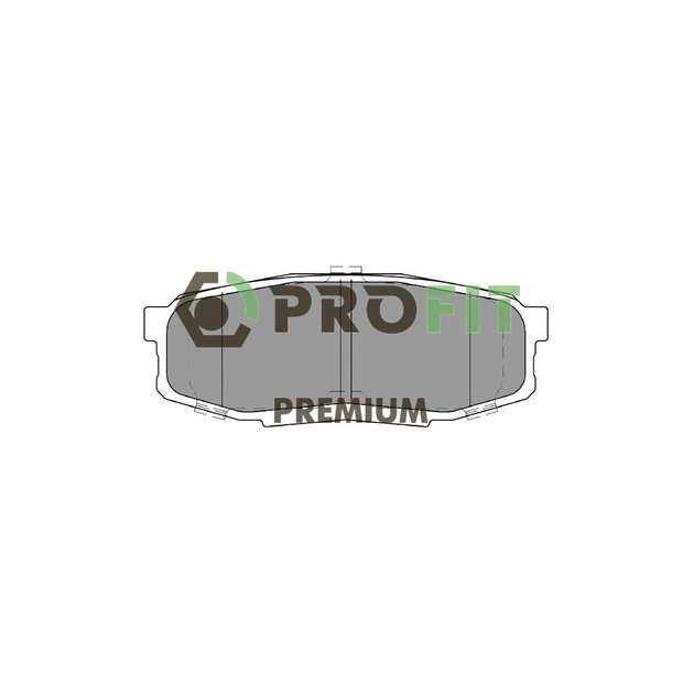 Гальмівні колодки Profit 5005-4230 - изображение 1