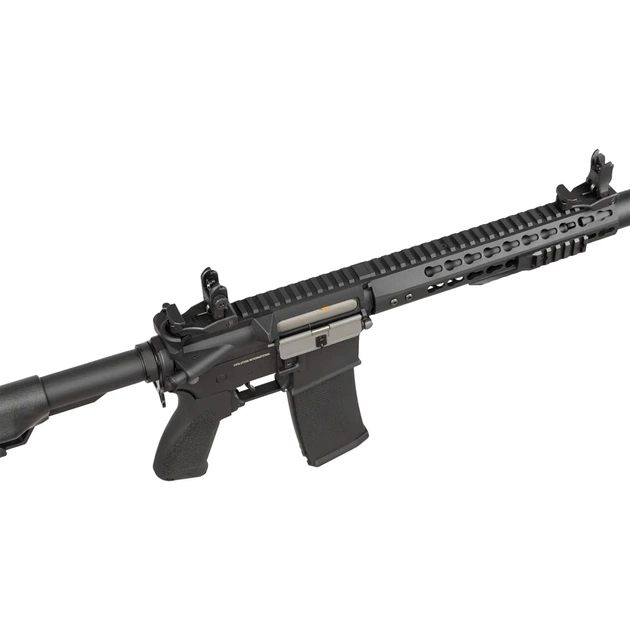 Гвинтівка страйкбольна Evolution Recon 10" Amplified Carbontech AEG Black (SL-1006) - зображення 5