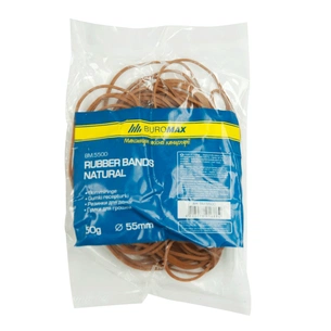 Резинки для грошей Buromax Natural 55 г (BM.5500) зображення 1
