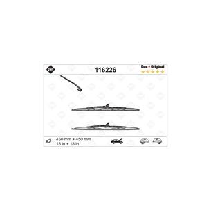 Щітка склоочисника SWF 116226 зображення 1