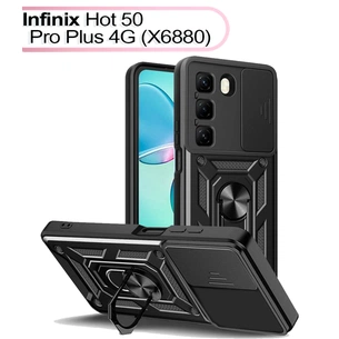 Чохол до мобільного телефона BeCover Military Infinix Hot 50 Pro Plus 4G (X6880) Black (713526) зображення 1