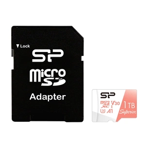 Карта пам'яті Silicon Power 1 TB microSDXC U3 A1 V30 4K UHD Superior 100R/80W + adapter (SP001TBSTXDV3V20SP) зображення 1