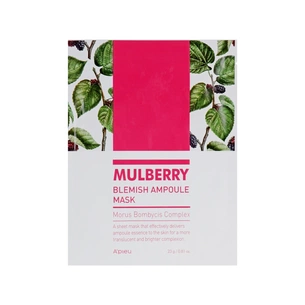 Маска для обличчя A'pieu Mulberry Blemish Ampoule Mask 23 г (8809643511636) зображення 1