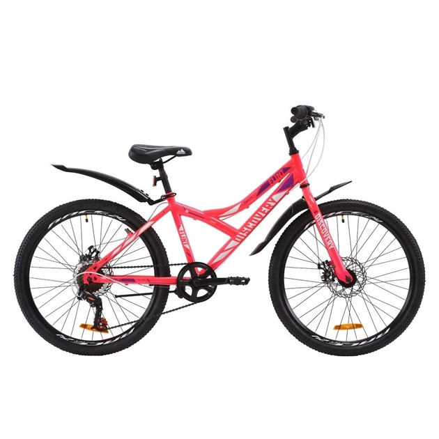 Велосипед Discovery 24" FLINT DD рама-14" St 2020 рожевий (OPS-DIS-24-167) - зображення 1