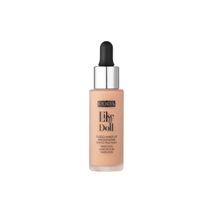 Тональна основа Pupa Like a Doll Perfecting Make-up Fluid Nude Look 020 - Light Beige (8011607222407) picture 1