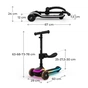 Самокат Kinderkraft 2-в-1 Raket Up Black (KRRAUP00BLK0000) (5902533930029) - уменьшенное изображение 5