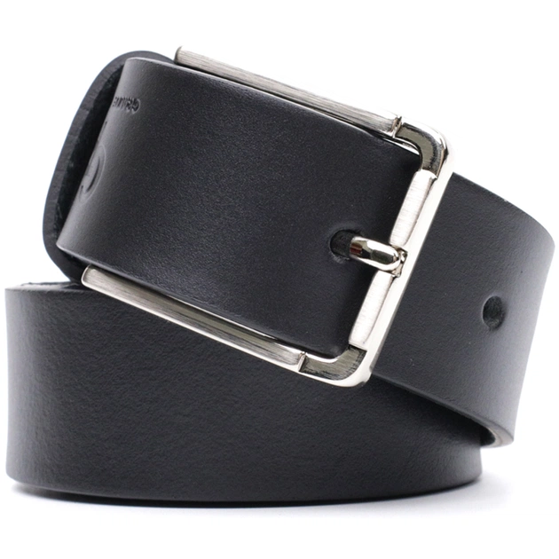 Ремінь Grande Pelle Брючний з натуральної шкіри Чорний (11676) - зображення 7