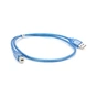 Кабель для принтера USB 2.0 AM/BM 0.5m blue Ritar (YT-AM/BM-0.5TBL) - зменшене зображення 2