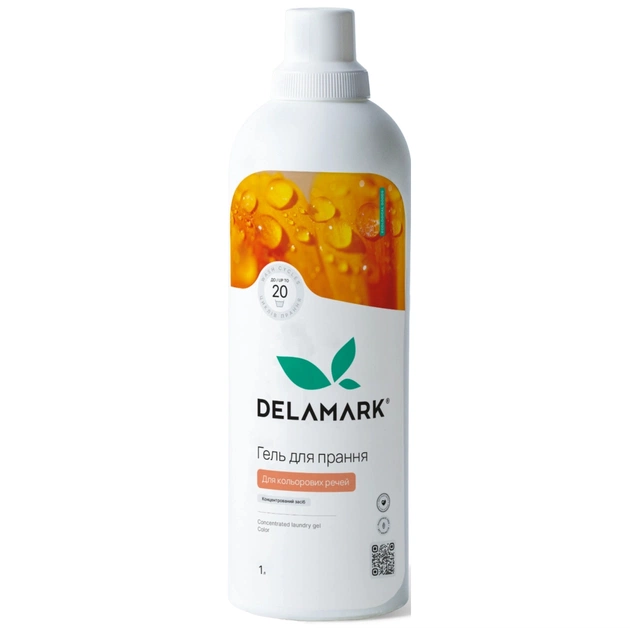 Гель для прання DeLaMark Color 1 л (4820152330161) - зображення 1