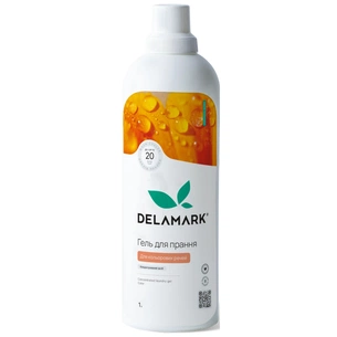 Гель для прання DeLaMark Color 1 л (4820152330161) зображення 1