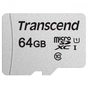 Карта пам'яті Transcend 64GB microSDXC class 10 UHS-I U1 (TS64GUSD300S-A) - зменшене зображення 2