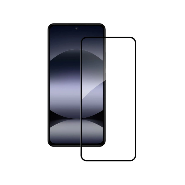 Захисне скло ACCLAB Full Glue для Xiaomi Redmi Note 14 4G Black (1283126607233) - зображення 1