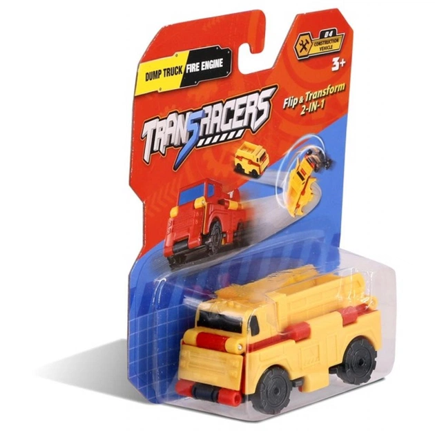 Машина TransRacers 2-в-1 Самоскид & Пожежна машина (YW463875-07) - изображение 1