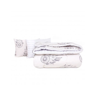 Ковдра MirSon Набір антиалергенний BamBoo Зима №3031 Color Fun Line Cat + 2 подушки середні) 140х205+2х50х70 (2200004839240) зображення 1