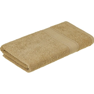 Рушник Home Line махровий бордюрний (кавовий) 400 гр/м2, 50х90 см (181815) зображення 1