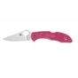 Ніж Spyderco Delica 4 Flat Ground Pink (C11FPPNS30V) - зменшене зображення 1