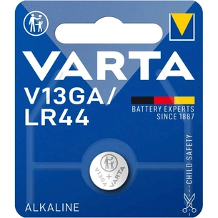 Батарейка Varta V 13 GA (LR44, AG13, LR1154) (04276101401) зображення 1