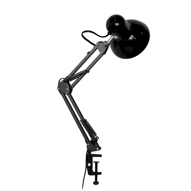 Настільна лампа Євросвітло Ridy-027 E27 зі струбциною чорна - picture 3