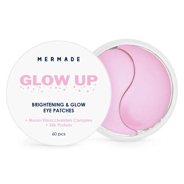 Патчі під очі Mermade Silk Protein & Mono-and Disaccharides Complex Освітлювальні гідрогелеві 60 шт. (4823122901279) - picture 2