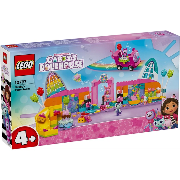 Конструктор LEGO Gabby's Dollhouse Святкова кімната Ґаббі (10797) - зображення 1