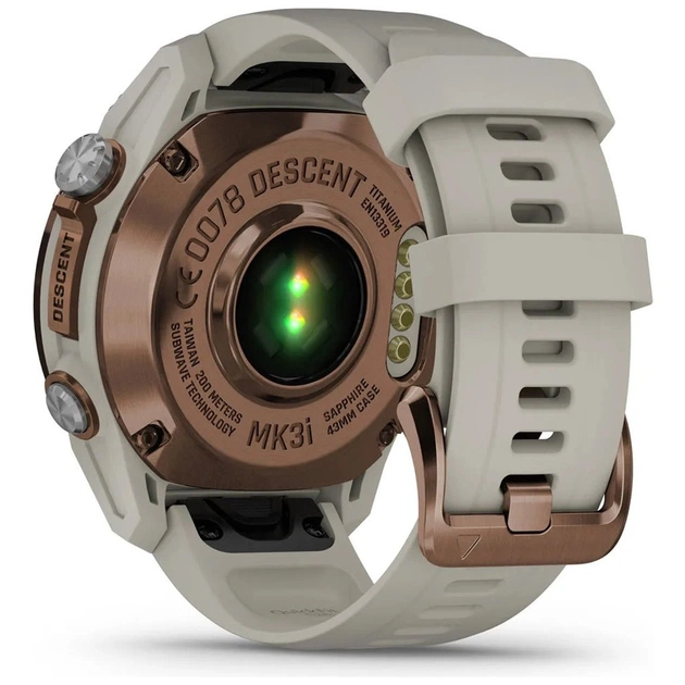Смарт-годинник Garmin Descent Mk3i, 43mm, SKF12 PVD Ti/Fr Gry, Dive Computer, GPS дайвінг комп'ютер (010-02753-14) - picture 6