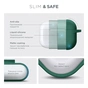 Чехол для наушников Armorstandart Hang Case For Apple AirPods Pro 3 Needle Green (ARM88279) - уменьшенное изображение 3