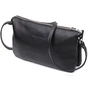 Сумка Grande Pelle З натуральної зернистої шкіри Чорна (11697) - зменшене зображення 1