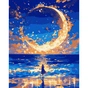 Картина по номерам Santi Місяць у вогнях 40*50см LED (955068) - уменьшенное изображение 1