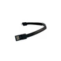 Дата кабель USB 2.0 AM to Micro 5P 0.2m браслет black Extradigital (KBU1783) - зменшене зображення 4