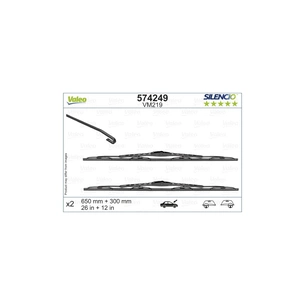 Щітка склоочисника Valeo 574249 зображення 1