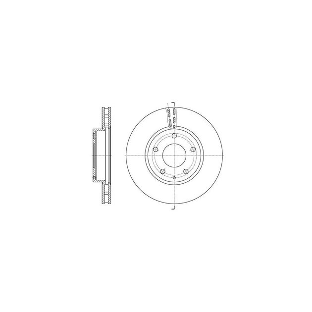 Тормозной диск HI-Q SD4421 - изображение 1