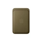 Чохол до мобільного телефона Apple FineWoven Wallet MagSafe iPhone Dark Olive (MK9K4ZM/A) - зменшене зображення 1