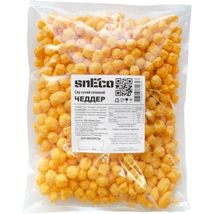 Сир сушений snEco Чеддер 500 г (4823095814354) зображення 1