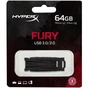 USB флеш накопичувач Kingston 64GB HyperX Fury USB 3.0 (HXF30/64GB) - зменшене зображення 4