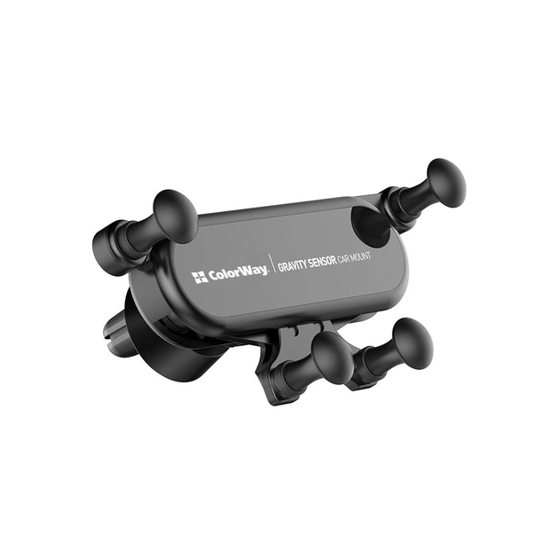 Універсальний автотримач ColorWay Gravity Sensor Holder Black (CW-CHG11-BK) - picture 3