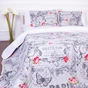 Покривало MirSon набір Print Line №5951 Abbasanta 180х210 см + наволочка 50х70 см х 2 шт (2200006169796) - зменшене зображення 5