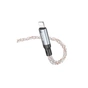 Дата кабель USB 2.0 AM to Lightning 1.0m U112 Shine gray HOCO (6931474788801) - уменьшенное изображение 3